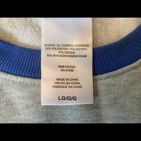 NWOT, Never worn “No Way” lightweight sweatshirt - Picture 3 of 5